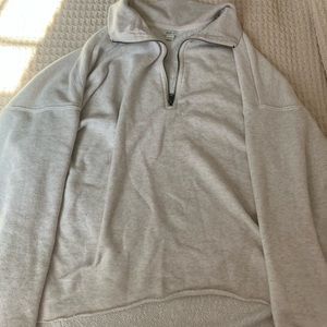 ♡ Light Gray Aerie Sweater Shirt ♡